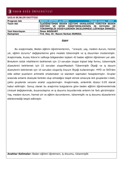 sağlık bilimleri enstit&uuml;s&uuml;