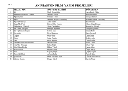 Animasyon Film Yapım