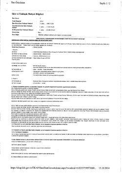 İlan &Ouml;nizleme - K&ouml;se Kaymakamlığı