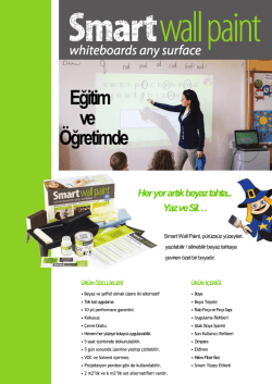 Eğitim ve &Ouml;ğretimde