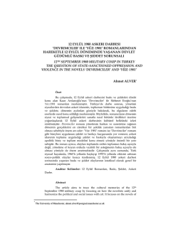 Y&uuml;z: 1981 - dede korkut