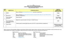 Basın Yayın ve Halkla İlişkiler Şube Müdürlüğü