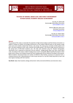 &Ouml;zet - Eğitim ve &Ouml;ğretim Araştırmaları Dergisi