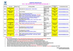 işe alım m&uuml;lakatları firma duyuruları