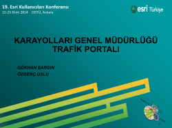 karayolları genel m&uuml;d&uuml;rl&uuml;ğ&uuml; trafik portalı