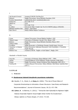 Asuman &Ccedil;UKUR (Yrd.Do&ccedil;.Dr.) - Yıldırım Beyazıt &Uuml;niversitesi
