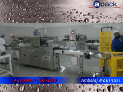 AutoMAP100-200 Ambalaj Makinası