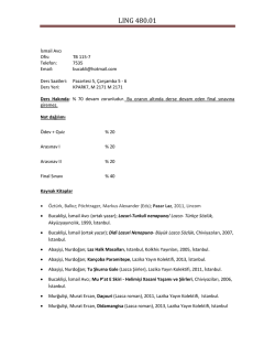 LING 480: Special Topics: Laz