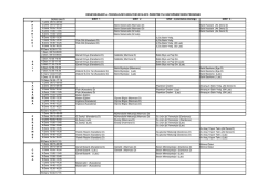 I. &Ouml;ğretim Ders Programı