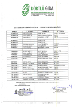 D&ouml;rtl&uuml; Gıda Yemek Temizlik-İla&ccedil;lama San. ve Tic. L&icirc;d. Şii. Yeni