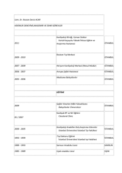 CV G&ouml;r&uuml;nt&uuml;le - Kartal Koşuyolu Y&uuml;ksek İhtisas Eğitim ve Araştırma