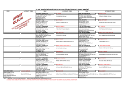 ÖĞLEN ÖĞRENCİ MENÜ