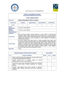 İndir - Sosyal Hizmet B&ouml;l&uuml;m&uuml;