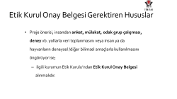 Ulusal Akademik Proje Destekleri 4