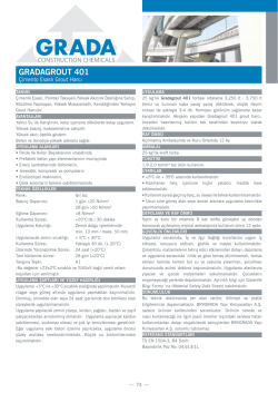 GRADAGROUT 401