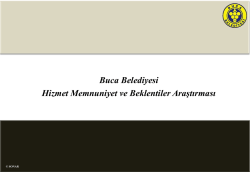 &Uuml;niversite &Ouml;ğrencilerinin Beklentileri ve