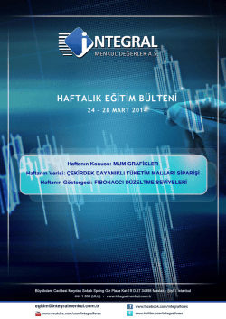 haftalık eğitim b&uuml;lteni