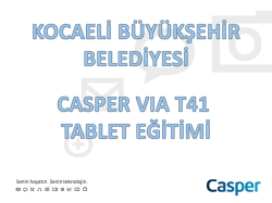 tablet eğitimi