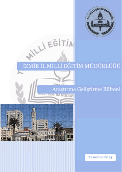 4 - İzmir İl Milli Eğitim Müdürlüğü