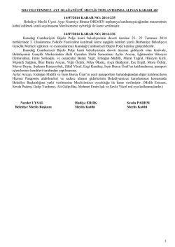 A&Ccedil; - Burhaniye Belediyesi