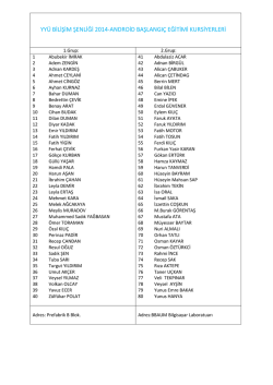 Android Başlangı&ccedil; Eğitimi Kursiyerleri