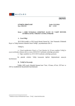 Yükümlü Kayıt ve Takip Sistemi