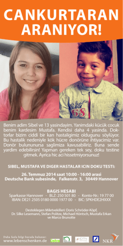 cankurtaran aranıyor! - SPD Region Hannover
