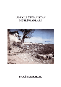 1914 Yunanistan M&uuml;sl&uuml;manları