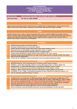 Ek Dosyayı İndir - Hitit &Uuml;niversitesi