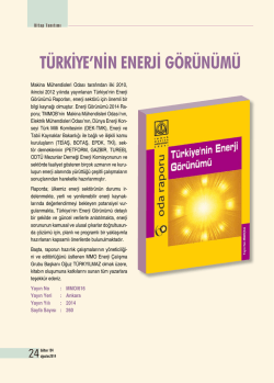 232 KB - Makina M&uuml;hendisleri Odası