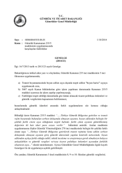 Detay - T.C. G&uuml;mr&uuml;k ve Ticaret Bakanlığı