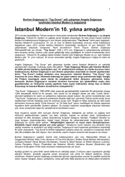 pdf indir - İstanbul Modern