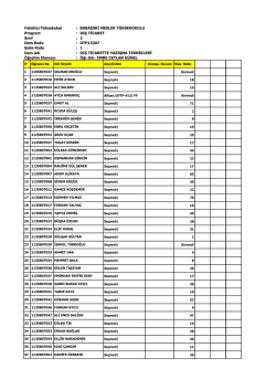 dış ticarette yazışma teknikleri 1. &ouml;ğr.