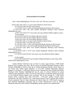 2014 HAZİRAN _İhsaniye K&ouml;y&uuml; UİP _Defterdarlık itirazı_KOMİSYON