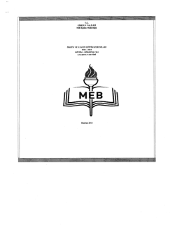 2014-2015 &Ccedil;alışma Takvimi - Tepebaşı İl&ccedil;e Milli Eğitim M&uuml;d&uuml;rl&uuml;ğ&uuml;