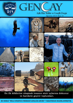 Dergiyi Bilgisayarınıza İndirmek İ&ccedil;in L&uuml;tfen Buraya