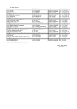 zeo birinci öğretim ders ders sorumlusu tarih saat derslik