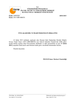 D&ouml;k&uuml;manı indirmek i&ccedil;in tıklayınız