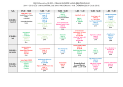 orman end&uuml;stri m&uuml;hendisliği b&ouml;l&uuml;m&uuml; 2014 &ndash; 2015