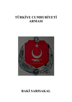 türkiye cumhuriyeti arması baki sarısakal