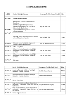 Eğitim Programı - Mutap