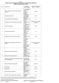 2 MARDĠN ARKULU &Uuml;NĠVERSĠTESĠ YAPI ĠġLERĠ ve TEKNĠK