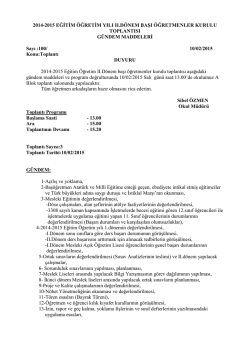 2010-2011 eğitim &ouml;ğretim yılı sonu