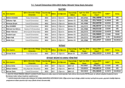 Ekli Dosyayı İndir - Tunceli Üniversitesi