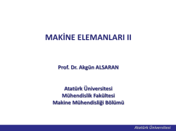Ders tanıtımı - Prof.Dr Akg&uuml;n Alsaran