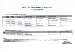 16.tonya n&ouml;bet listesi