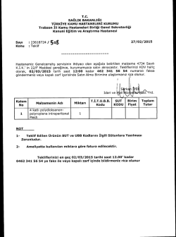 Eki İndir - Trabzon Kanuni Eğitim ve Araştırma Hastanesi