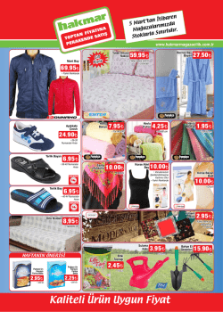 Kaliteli &Uuml;r&uuml;n Uygun Fiyat