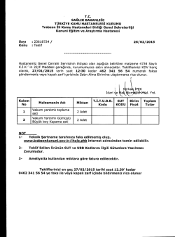 Eki İndir - Trabzon Kanuni Eğitim ve Araştırma Hastanesi