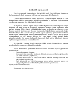 kamuoyu a&ccedil;ıklaması